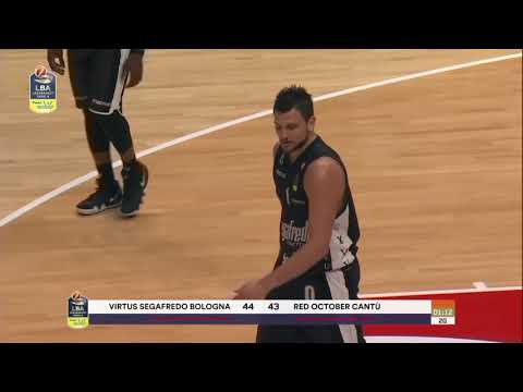HIGHLIGHTS/ Segafredo Virtus Bologna - Red October Cantù 83-88