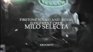 Sound system Positive irie, Firetone sound, Royal judgment crew  le 20 décembre 2002