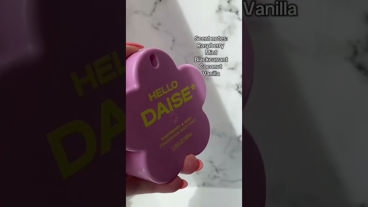 Hello Daise Body and hair mist 🌸 #bodymists #perfume #target #affordableproducts