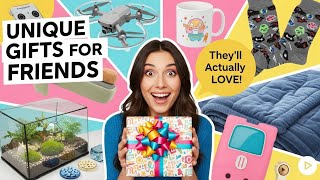 23 Unique Gifts for Friends 2026 | Thoughtful, Personalized & Budget-Friendly Ideas