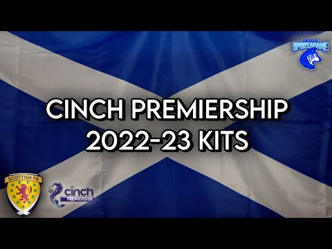 2022-23 cinch Premiership Kits
