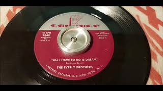 Download lagu The Everly Brothers - All I Have To Do Is Dream - 1958 Teen - Cadence 1348 mp3