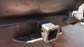 How To Remove A Rust Welded Tow Hitch
