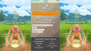 GO: Stadium Freestyle Tournament Pokemon Go PvP
