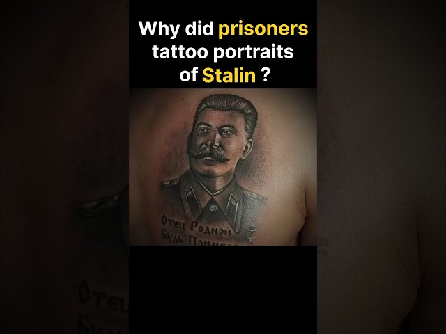 Vídeo relacionado con Joseph Stalin - Camiseta con tatuaje de prisión rusa Camiseta