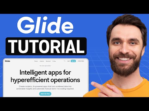 Glide Apps Tutorial - How To Use Glide Apps to Build Apps with No Code!