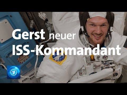 Erster Deutscher: Gerst neuer ISS-Kommandeur
