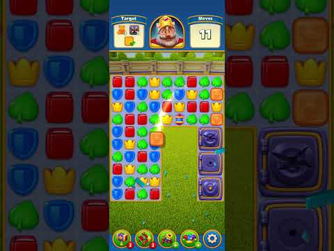 Statisfying Destroy Royal Match Level 2521 #games #royalmatch #music #short #statisfying #destroy