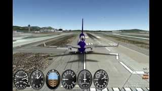 Google Earth Flight Simulator:How To Land With A McDonnelDouglas.