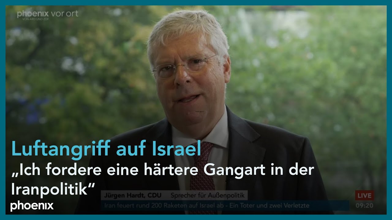 phoenix tagesgespräch mit Jürgen Hardt (Außenpolit. Sprecher CDU/CSU) am 02.10.2024