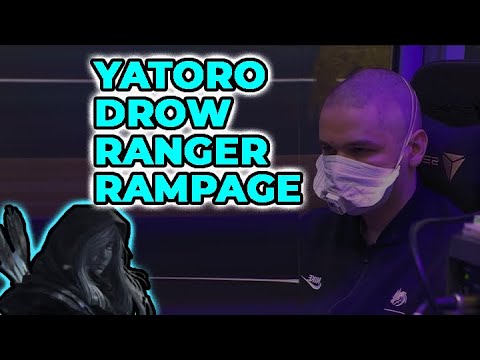 Yatoro Drow Ranger Rampage - IG eliminated from TI10