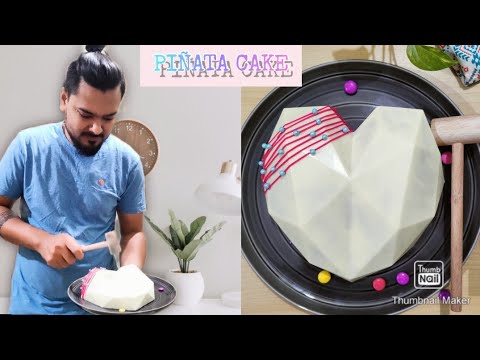 Piñata Cake | 3D Piñata cake | Hammer Cake | Surprise Cake | Chocolate Piñata Cake