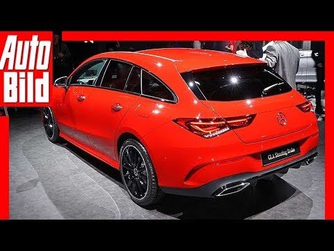 Mercedes CLA Shooting Brake (2019) Genfer Autosalon – Sitzprobe / Details / Review