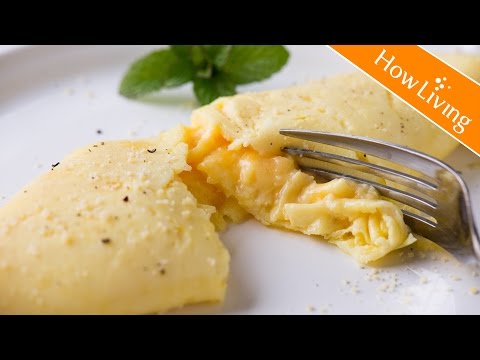 【Eng Sub】法式起司煎蛋捲－3分鐘早午餐 French Cheese Omelette│HowLiving美味生活