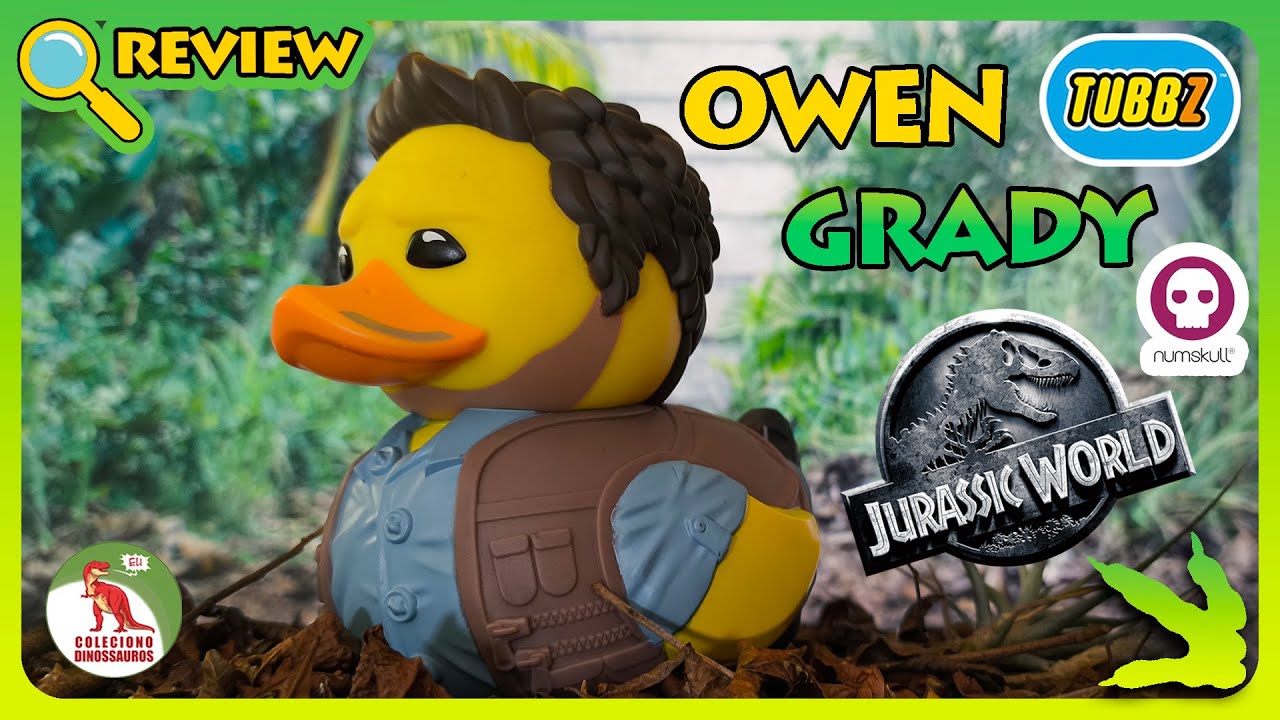 Owen Grady Tubbz Jurassic World Numskull Designs: review PT_BR #cosplayingducks