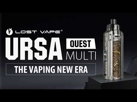 Lost Vape Ursa Quest Multi 100W TC VW Pod Mod + Ursa Pro Pod Tank Kit at FastTech.com