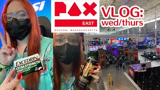 PAX East 2022 Vlog [PART ONE]  - Day 0 & Thursday