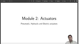 Introduction to the Module: Actuators
