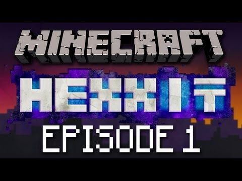 Minecraft Hexxit #1 with Vikkstar123