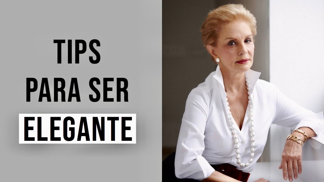 Carolina Herrera: 13 tips esenciales de elegancia ✨