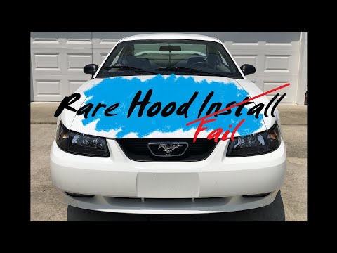 Saleen S-281E Hood Install | 99-04 Mustang
