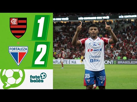 FLAMENGO 1 X 2 FORTALEZA - LEÃO VENCE A PRIMEIRA E CALA O MARACANÃ