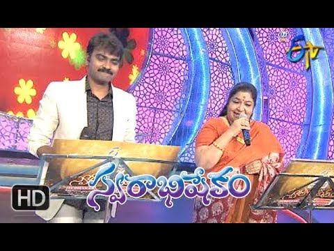 Chamanthi Puvva Song | Chitra,  Mallikarjun  Performance | Swarabhishekam | 8th April 2018 | ETV