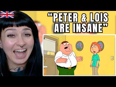 British Girl Reacts to Peter & Lois Funny Moments | Family Guy Try Not To Laugh
