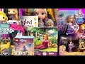 Disney Tangled Toy Collection Unboxing Review Magic In Motion Hair Glow Rapunzel