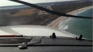 preview picture of video 'Landing Montauk Point (MTP) runway 24'