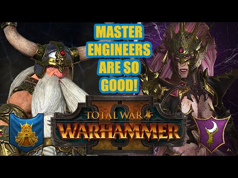 Sniping without being noticed | Dwarfs vs Dark Elves | Total War: Warhammer 2