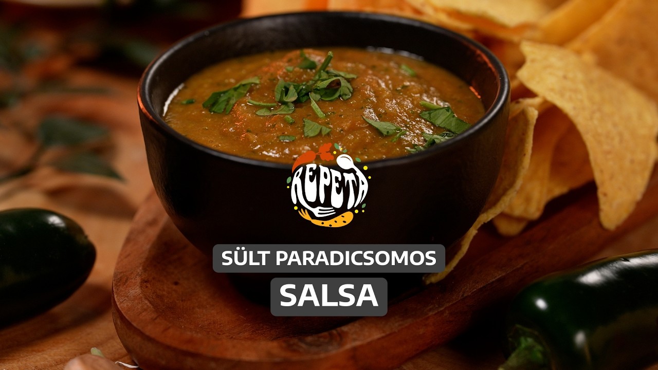Sült paradicsomos salsa | Repeta