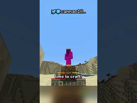 camman18 - Minecraft, But I Can't Touch Randomly Changing Colors...