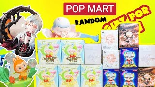 POP MART Random Blind box, Skullpanda Paradox, prezent Popmart dla Ciebie, Rycerze Zodiaku Saint ...
