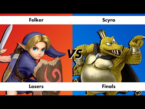 AT Gaming Night S5#4 - Losers Finals - Felker (Young Link) vs Scyro (King K.Rool)