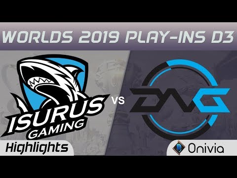 ISG vs DFM Highlights Worlds 2019 Play in Isurus Gaming vs Detonation FocusMe by Onivia