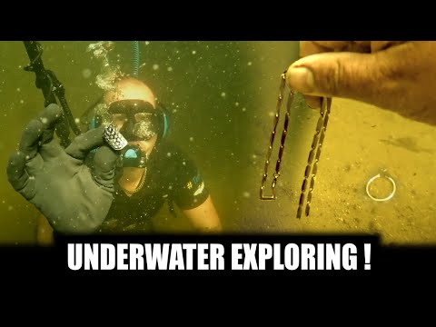 We Found Gold Jewelry and Real Diamonds in a River! (Scuba Diving)