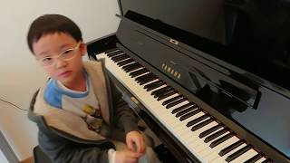Moonlight Sonata Op.27 No.2 (Movement 3) of Beethoven, by Jonah Ho (ATCL Distinction) (age 7)