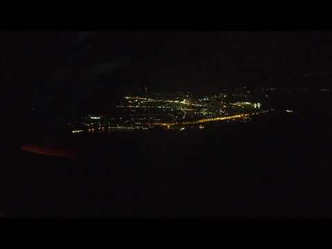 Decolagem noturna do Aeroporto de Aktion, PVK Grécia