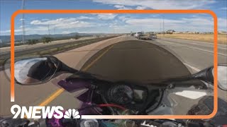 Arrest warrant issued for motorcyclist who traveled from Colorado Springs to Denver in 20 minutes