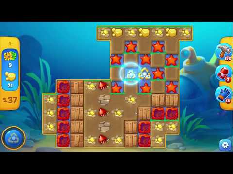 Fishdom 🐠 Shipwrecked : Level 1 of 10