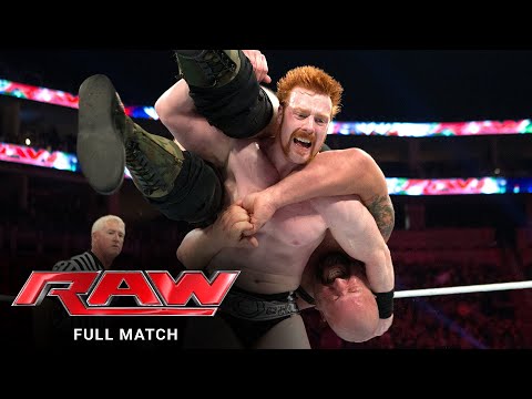 FULL MATCH - Sheamus vs. Big Show - Lumberjack Match: Raw, Dec. 24, 2012
