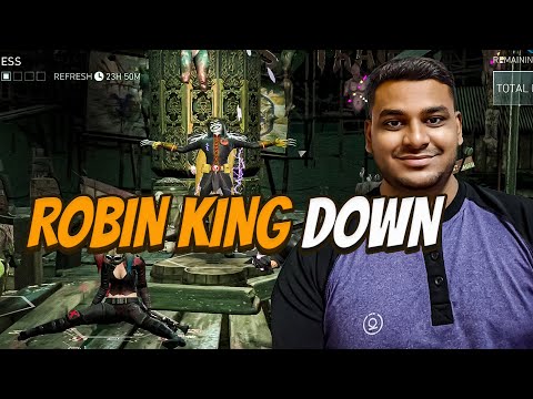 Boss Robin King Down | Heroic 7 | Kingdom Of Madness | Injustice 2 Mobile