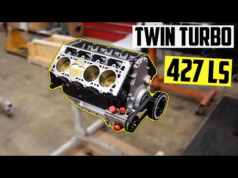 Building a 427 Twin Turbo LS Engine - Land Speed Records! (Part 1)