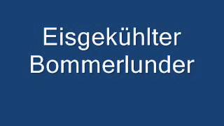 Eisgekühlter Bommerlunder.