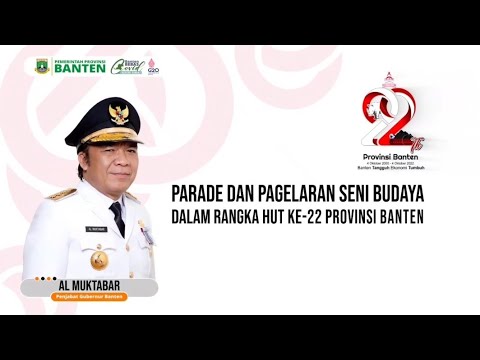    Parade dan Pagelaran Seni Budaya Dalam Rangka HUT Banten ke-22 di Terminal 3 Bandara Soekarno-Hatta