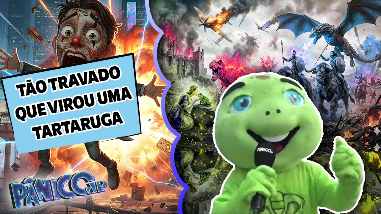 VOCÊS NÃO VÃO ACREDITAR NO QUE O ANIMAL DO PÂNICO FEZ AO VIVO!