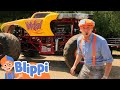 Blippi Learns about Monster Trucks! | Vehicles for Kids | Fun and Educational Videos for Toddlers