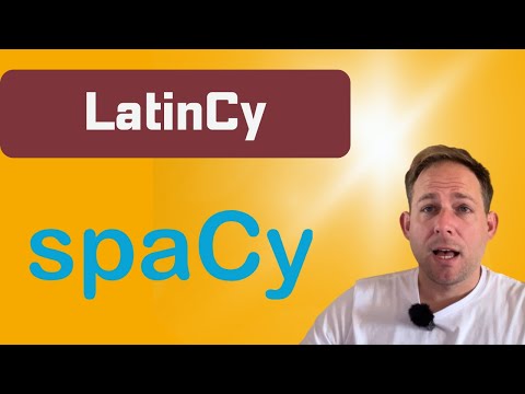 LatinCy | How to use spaCy for Latin NLP in Python #nlp #spacy