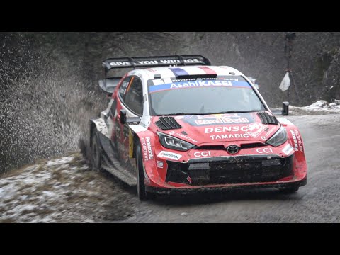WRC 94° Rallye Monte Carlo 2026 - Day 2 - Icy Action & Big Risk [HD]